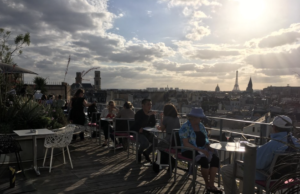 rooftop in Paris