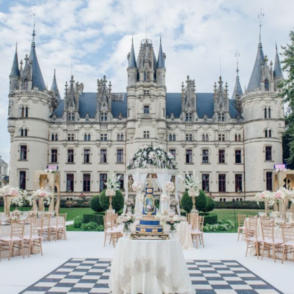 french chateau wedding