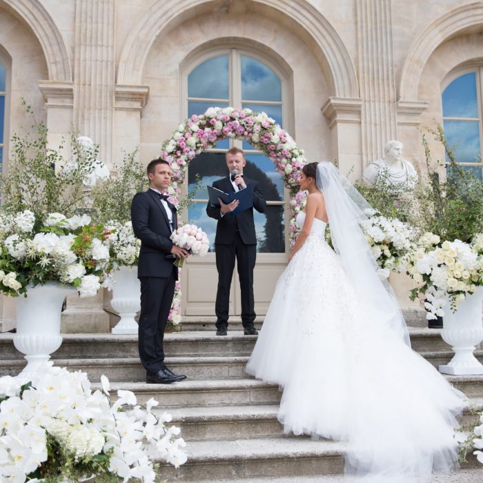 french chateau wedding