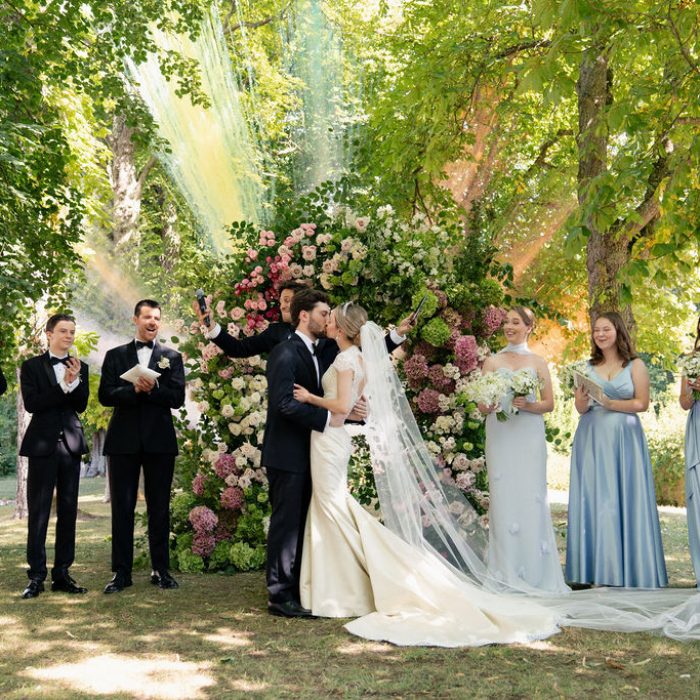 Luxury destination wedding in the French chateau