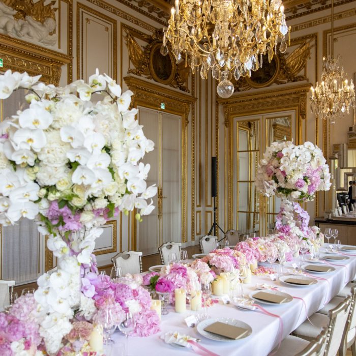 Luxury wedding floral design
