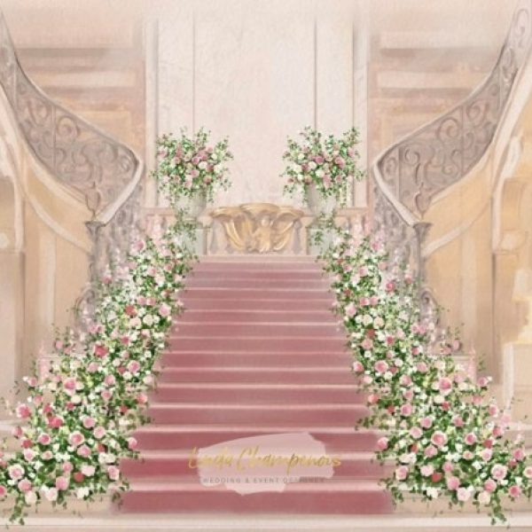 paris wedding flowers