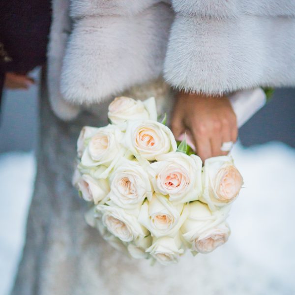 wedding planner paris - flower wedding winter