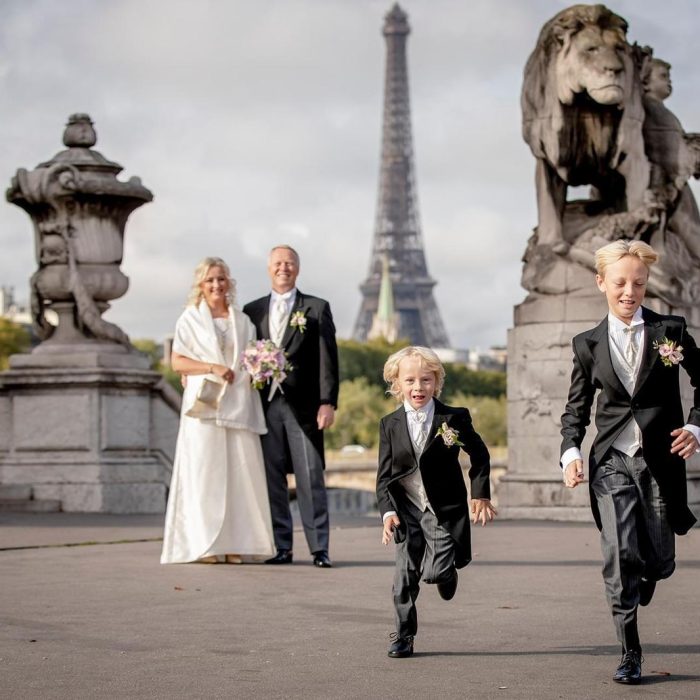 Норвежская свадьба в Париже.